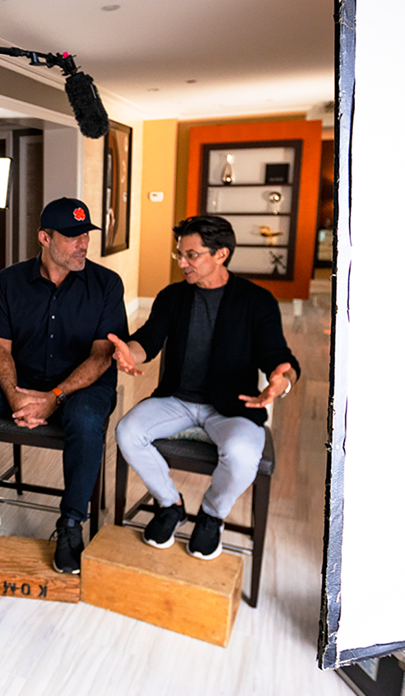Tony Robbins and Dean Graziosi photo